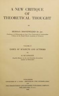 Image of A New Critique of Theoretical Thought