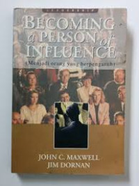 Image of Becoming a Person of Influence (Menjadi orang yang Berpengaruh)