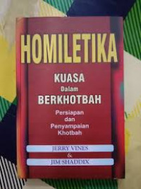 Image of Homiletika: Kuasa dalam Berkhotbah