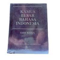 Image of Kamus besar bahasa indonesia  edisi kedua