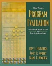 Image of Program evaluation