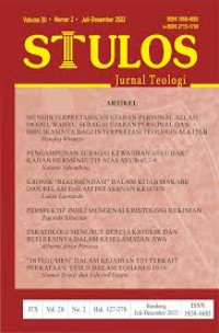 Image of Stulos Jurnal Teologi Vol 4 No 2