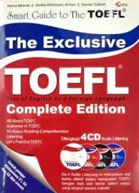 Image of The exclusive TOEFL: Test of english as a foregin leanuage